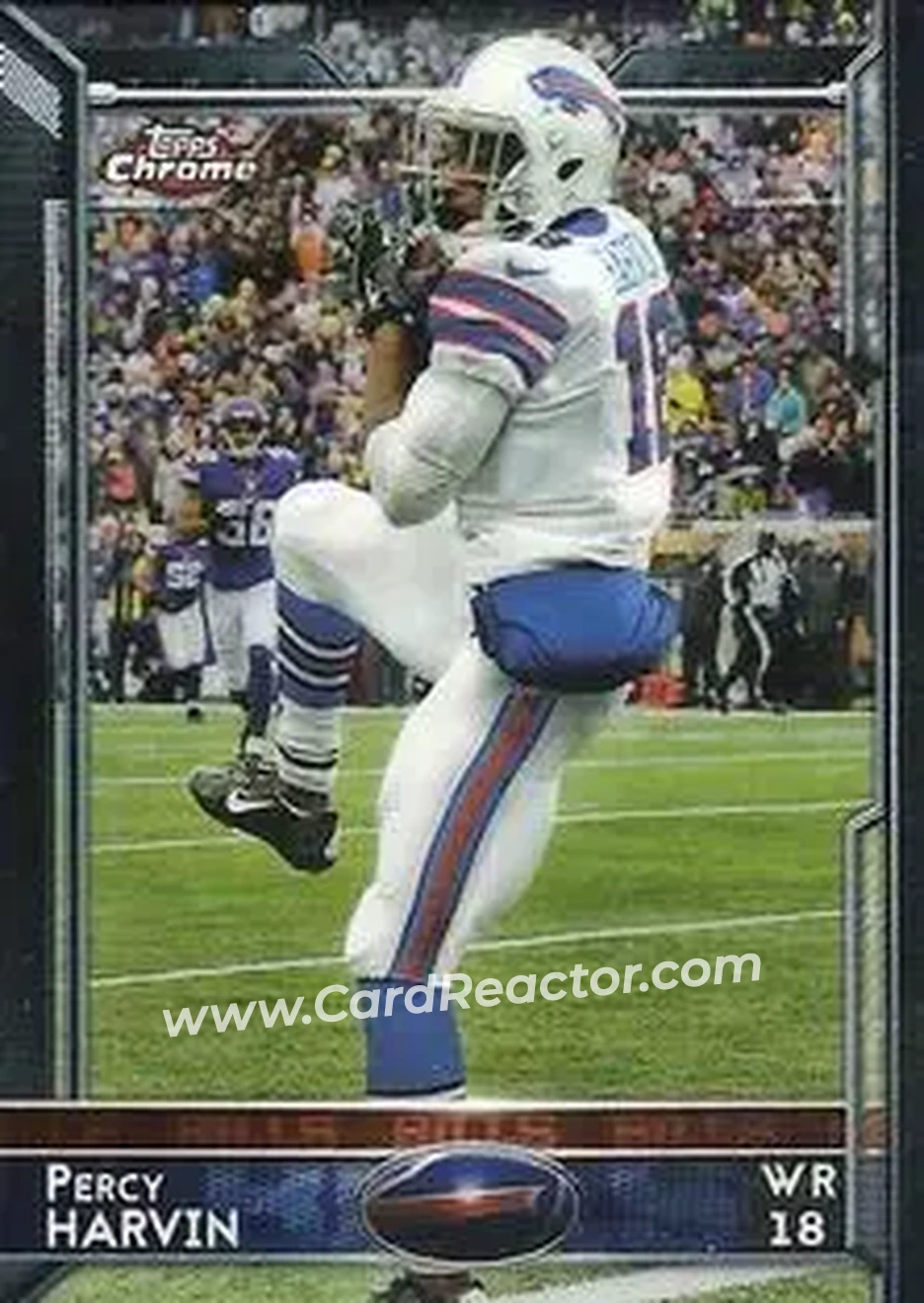 2015 Topps Chrome Mini #11 - Percy Harvin - Buffalo Bills - Front