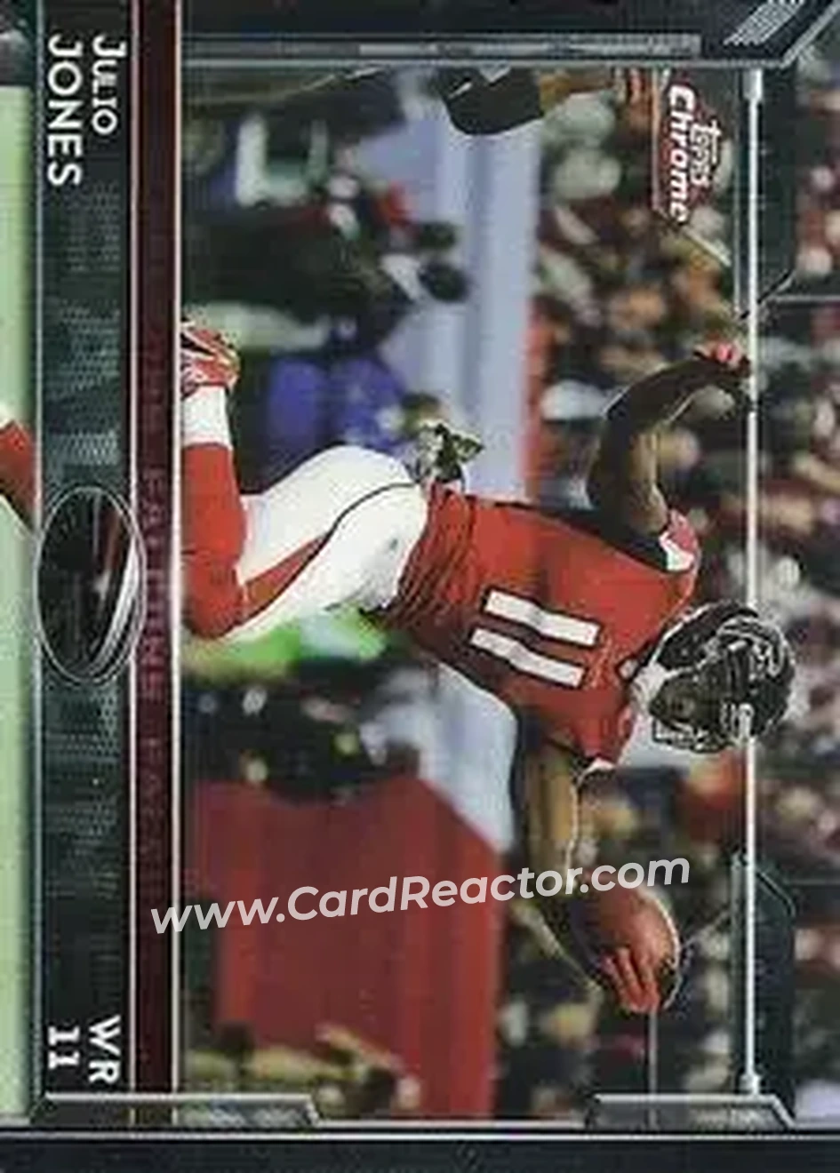 2015 Topps Chrome Mini #17 - Julio Jones - Atlanta Falcons - Front