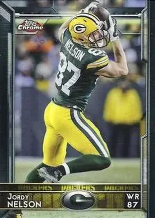 2015 Topps Chrome Mini #21 - Jordy Nelson - Green Bay Packers