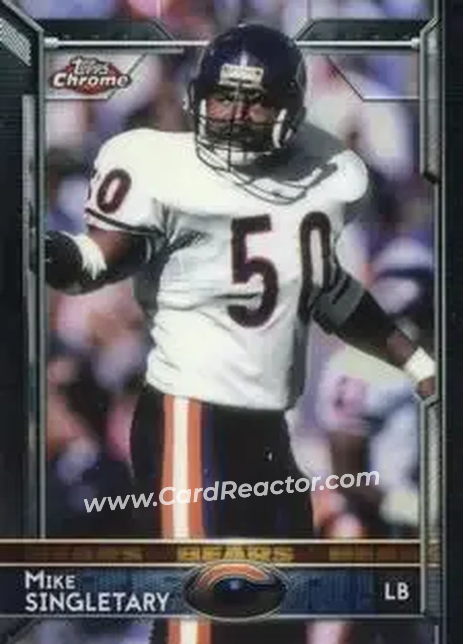 2015 Topps Chrome Mini #26b - Mike Singletary - Chicago Bears - Front