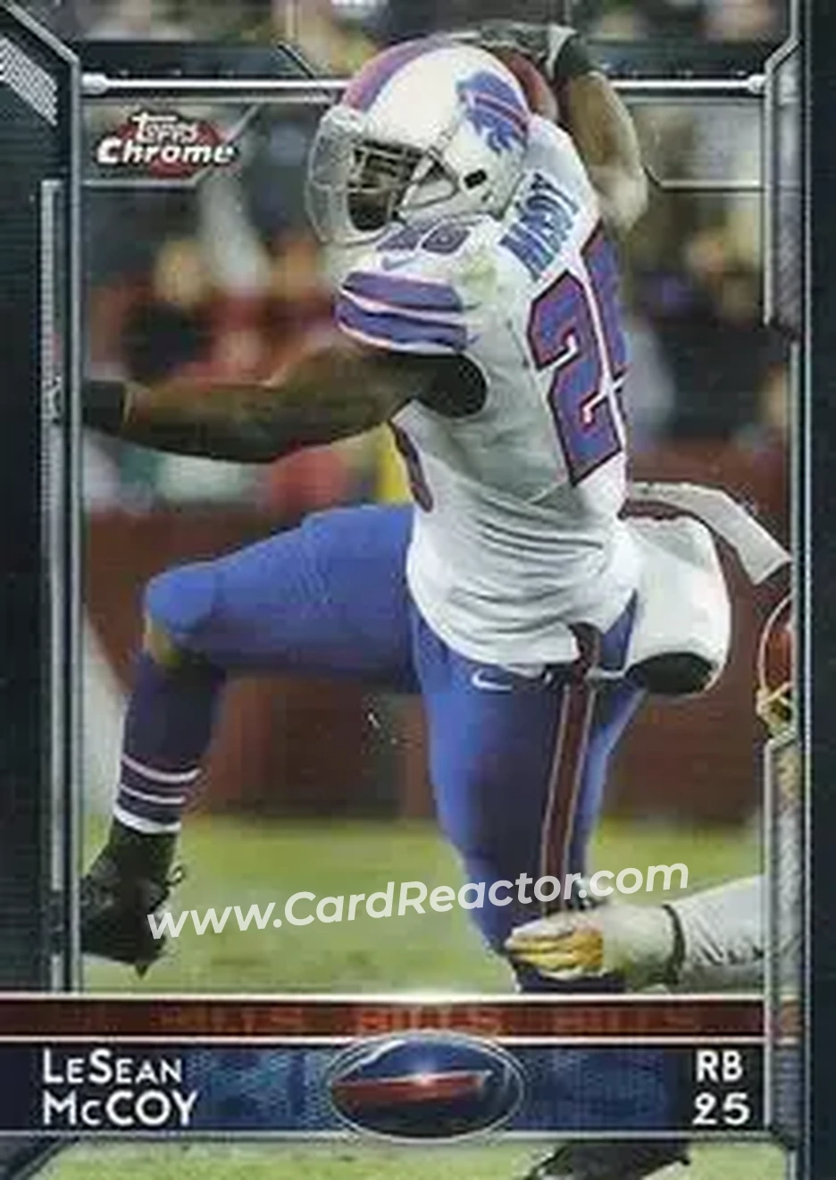 2015 Topps Chrome Mini #27 - LeSean McCoy - Buffalo Bills - Front