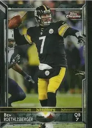 2015 Topps Chrome Mini #30 - Ben Roethlisberger - Pittsburgh Steelers