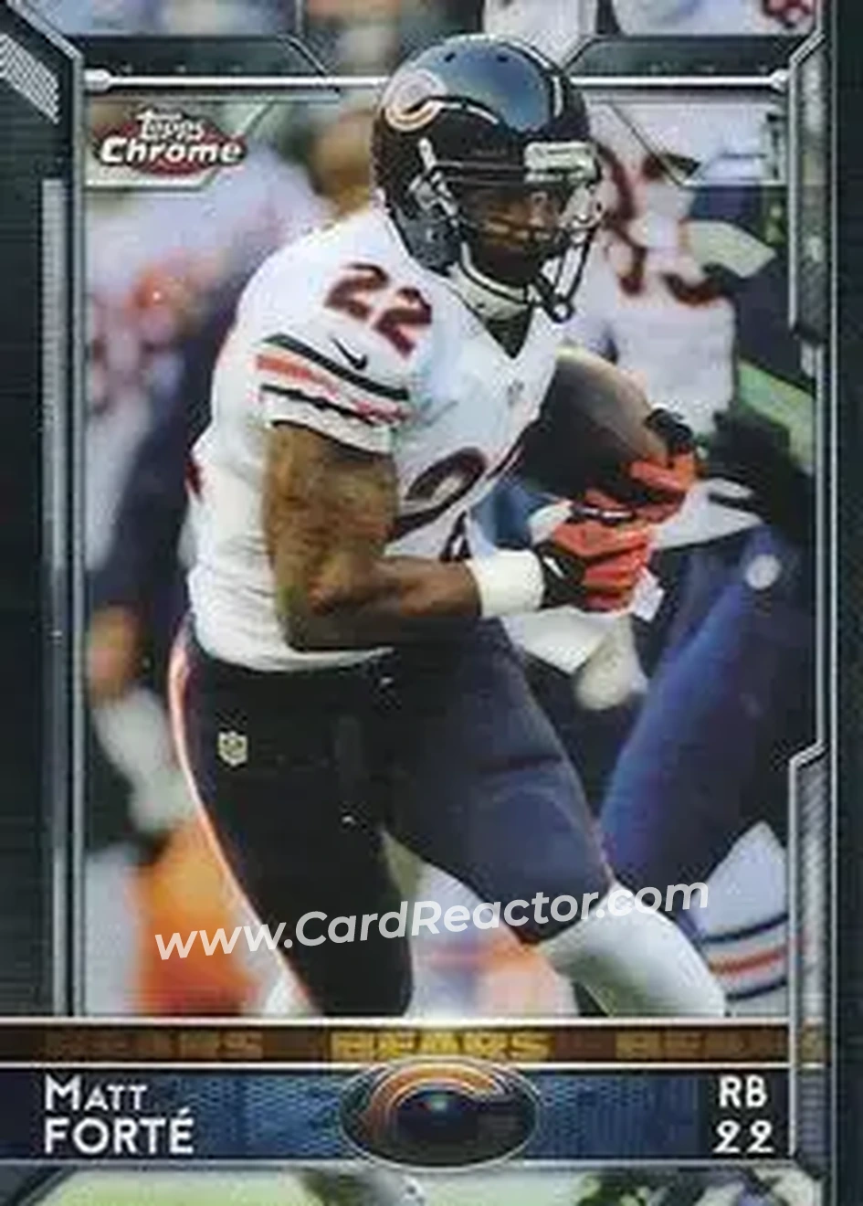 2015 Topps Chrome Mini #32 - Matt Forte - Chicago Bears - Front