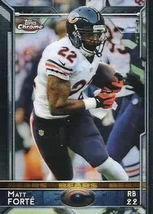 2015 Topps Chrome Mini #32 - Matt Forte - Chicago Bears