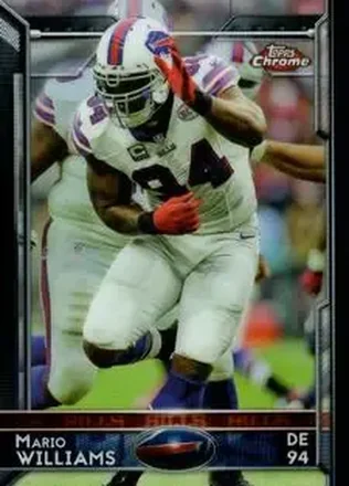 2015 Topps Chrome Mini #33 - Mario Williams - Buffalo Bills