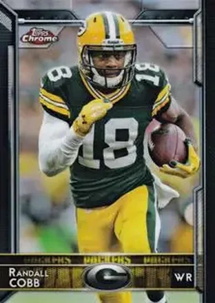 2015 Topps Chrome Mini #34b - Randall Cobb - Green Bay Packers