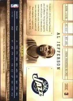 Back of Al Jefferson