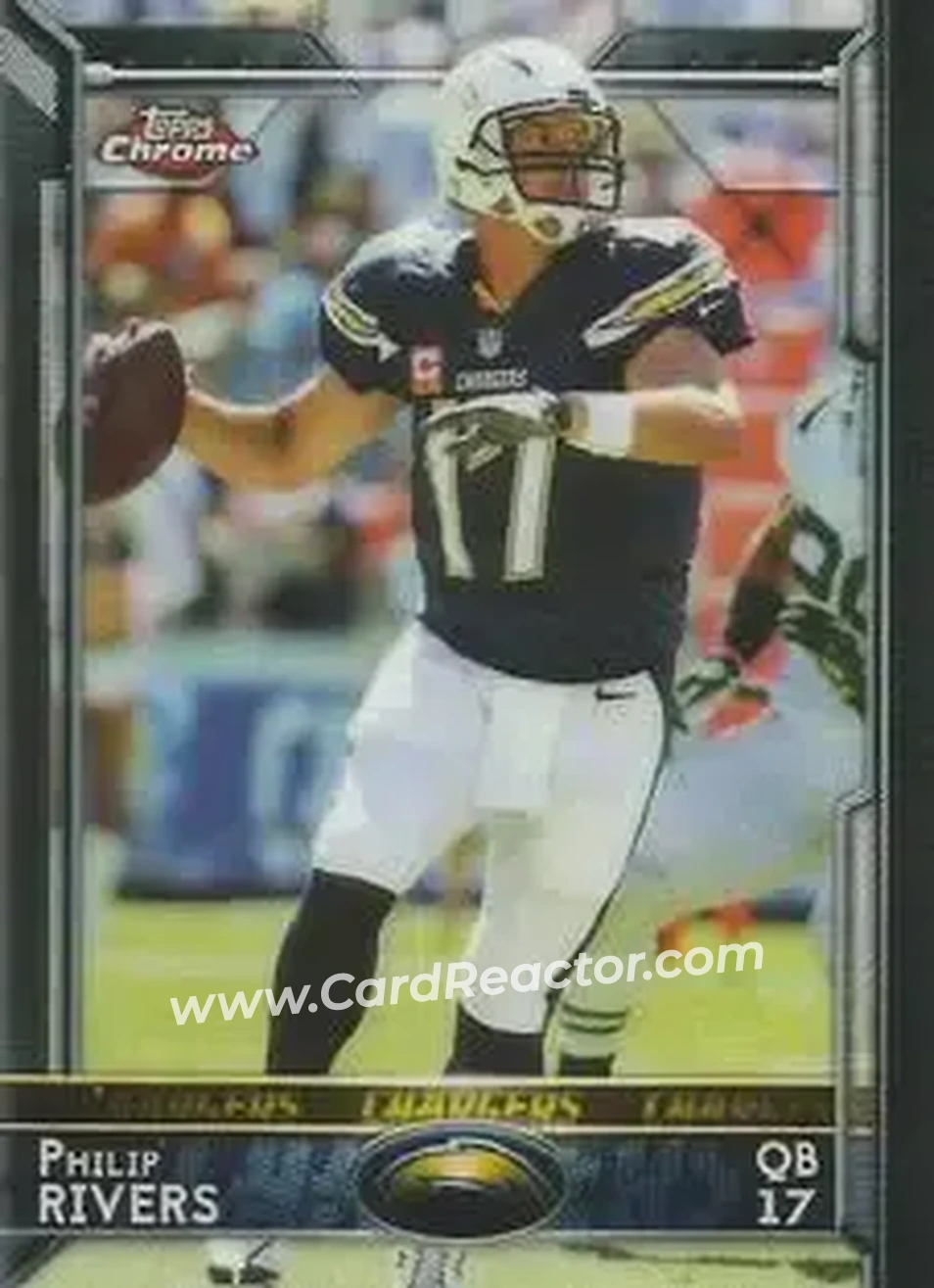 2015 Topps Chrome Mini #36 - Philip Rivers - San Diego Chargers - Front