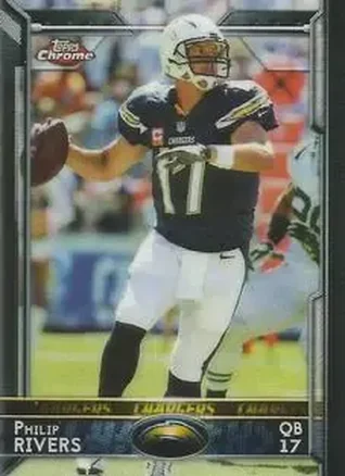 2015 Topps Chrome Mini #36 - Philip Rivers - San Diego Chargers