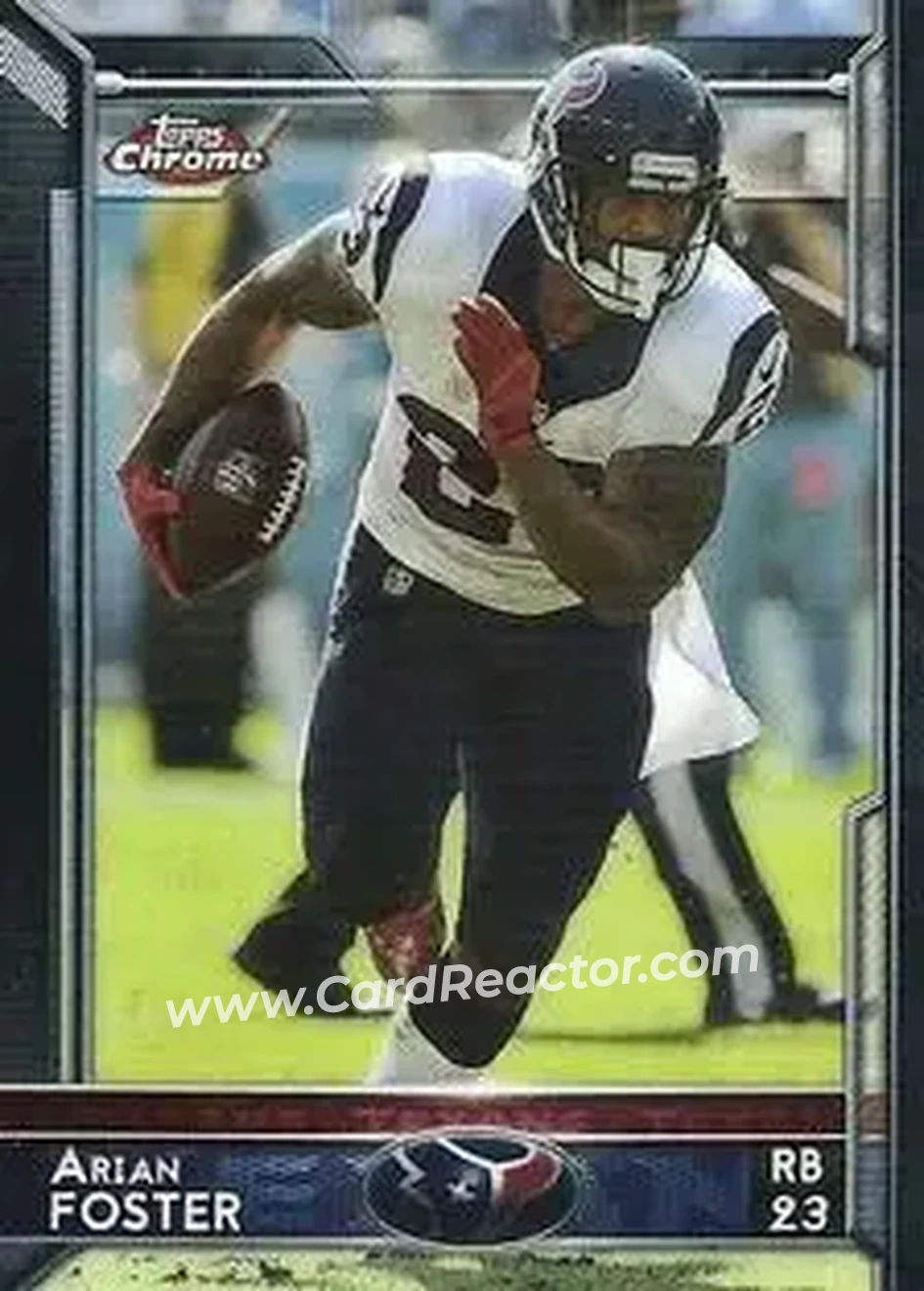 2015 Topps Chrome Mini #38 - Arian Foster - Houston Texans - Front