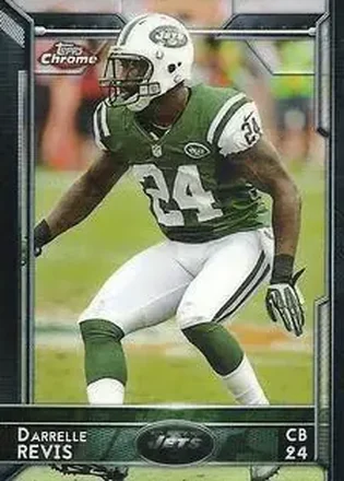 2015 Topps Chrome Mini #39 - Darrelle Revis - New York Jets
