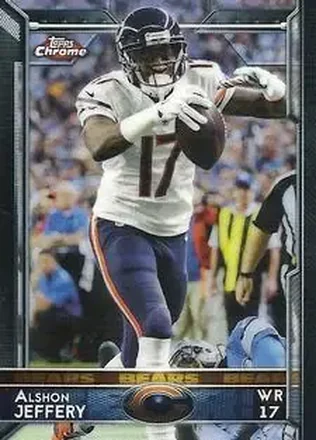 2015 Topps Chrome Mini #41 - Alshon Jeffery - Chicago Bears
