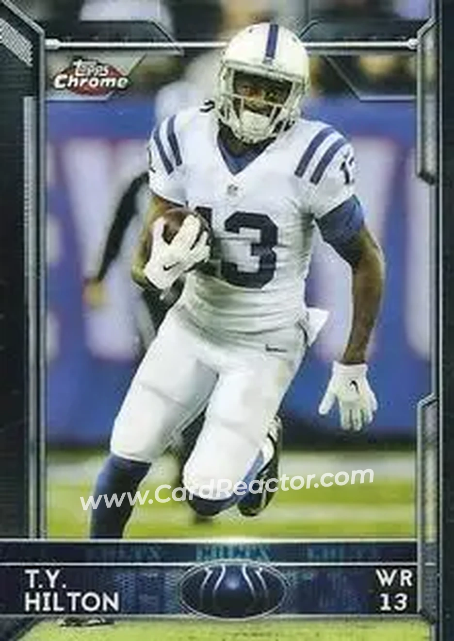 2015 Topps Chrome Mini #43 - T.Y. Hilton - Indianapolis Colts - Front