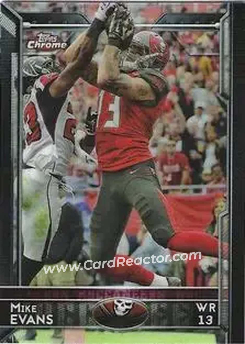 2015 Topps Chrome Mini #46 - Mike Evans - Tampa Bay Buccaneers - Front