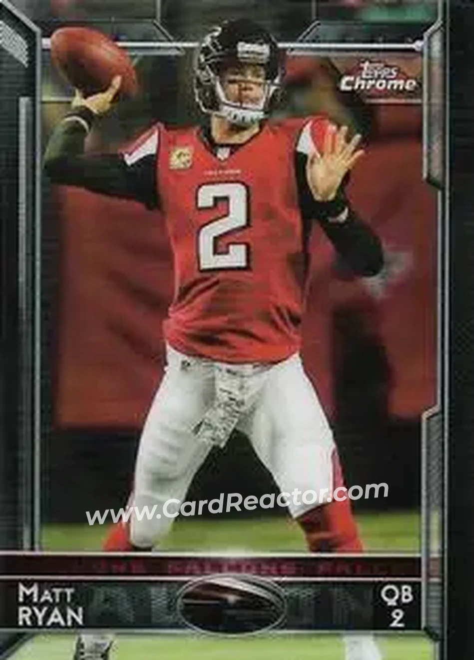 2015 Topps Chrome Mini #51 - Matt Ryan - Atlanta Falcons - Front