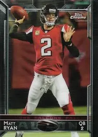 2015 Topps Chrome Mini #51 - Matt Ryan - Atlanta Falcons