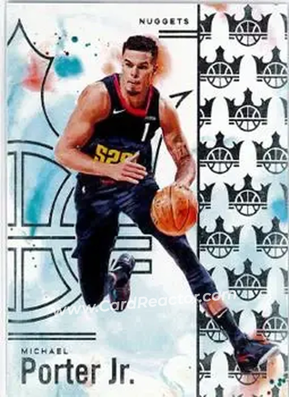 2024-25 Panini Court Kings #81 - Michael Porter Jr. - Denver Nuggets - Front