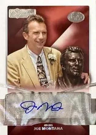 2015 Donruss Signature Series - Magma #395 - Joe Montana - San Francisco 49ers