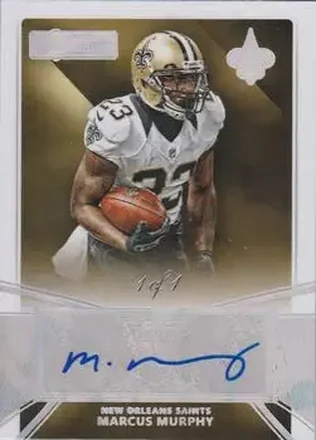 2015 Donruss Signature Series - Magma #440 - Marcus Murphy - New Orleans Saints