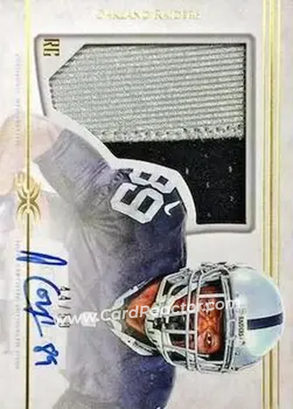 2015 Topps Definitive Collection #DC-3 - Amari Cooper - Oakland Raiders - Front