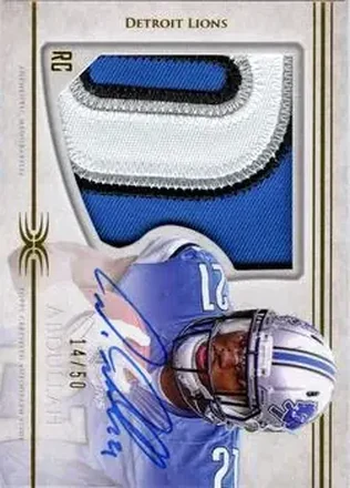 2015 Topps Definitive Collection #DC-14 Ameer Abdullah