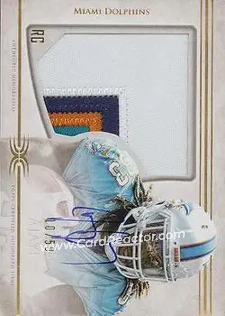 2015 Topps Definitive Collection #DC-18 - Jay Ajayi - Miami Dolphins - Front