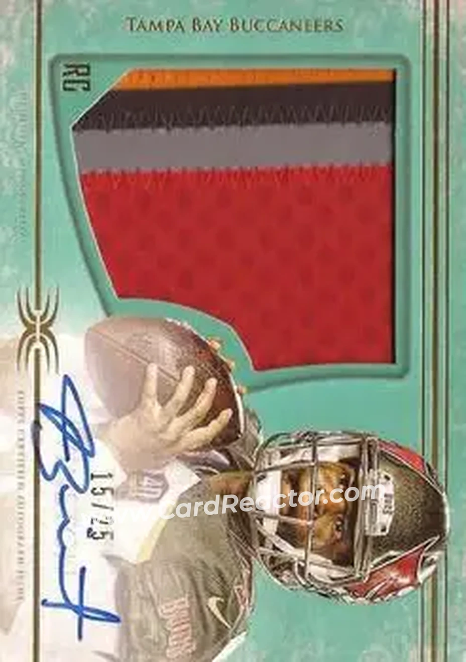 2015 Topps Definitive Collection - Green #DC-2 - Jameis Winston - Tampa Bay Buccaneers - Front 2015 Topps Definitive Collection - Green #DC-2 - Jameis Winston - Tampa Bay Buccaneers - Front