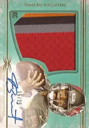 2015 Topps Definitive Collection - Green #DC-2 - Jameis Winston - Tampa Bay Buccaneers