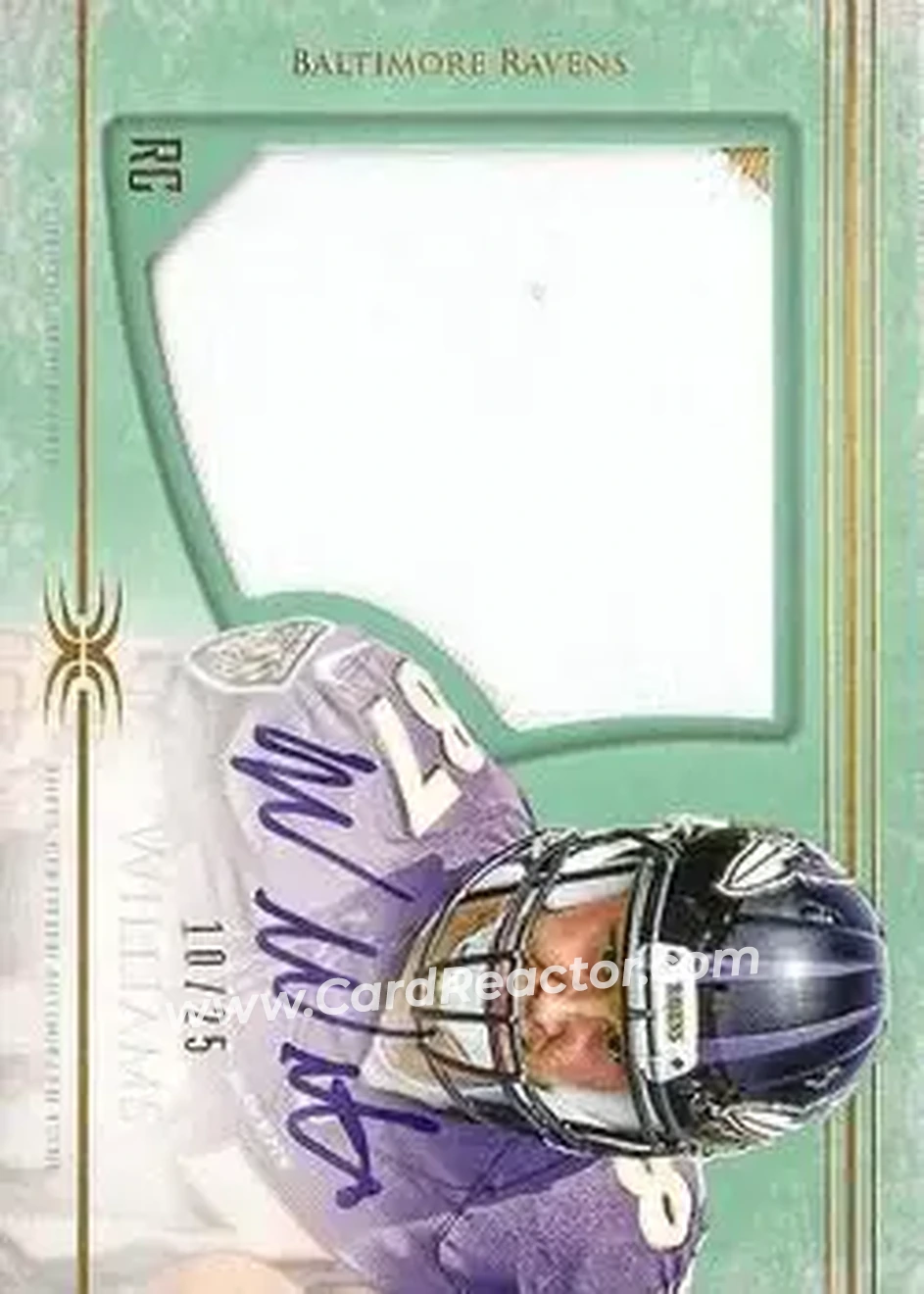 2015 Topps Definitive Collection - Green #DC-13 - Maxx Williams - Baltimore Ravens - Front