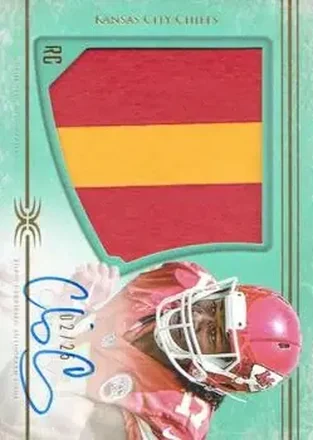 2015 Topps Definitive Collection - Green #DC-32 - Chris Conley - Kansas City Chiefs