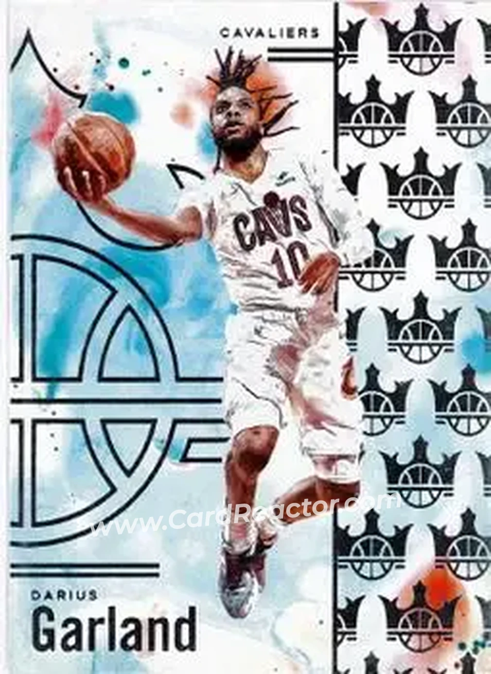 2024-25 Panini Court Kings #84 - Darius Garland - Cleveland Cavaliers - Front