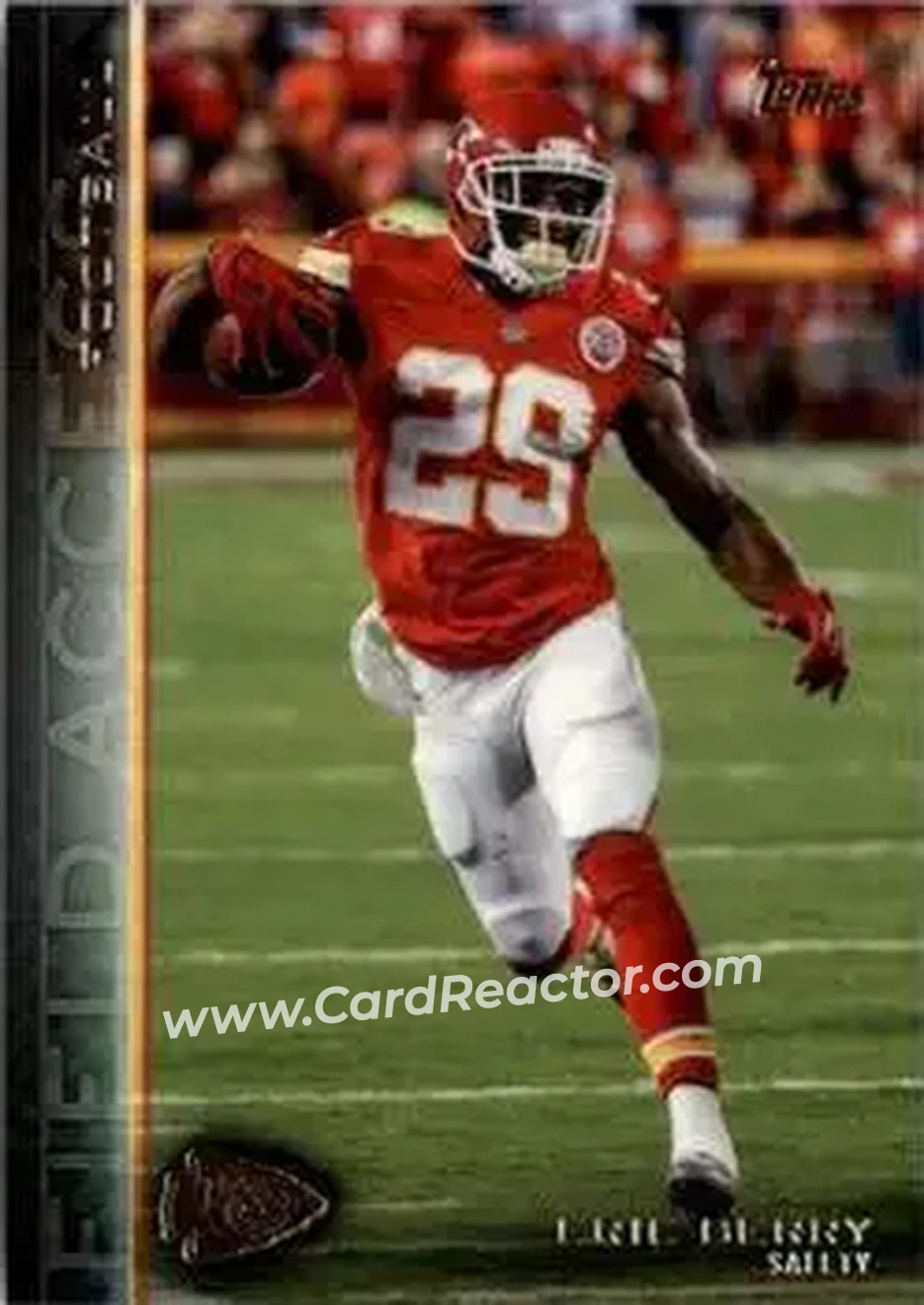 2015 Topps Field Access #25 - Eric Berry - Kansas City Chiefs - Front