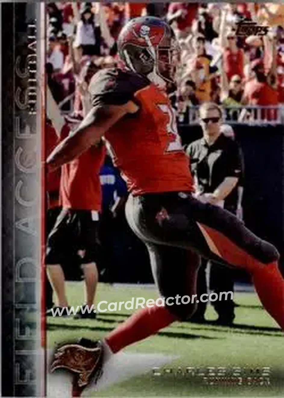 2015 Topps Field Access #26 - Charles Sims - Tampa Bay Buccaneers - Front