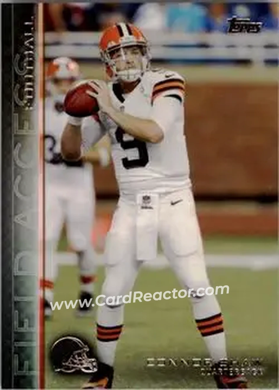 2015 Topps Field Access #28 - Connor Shaw - Cleveland Browns
