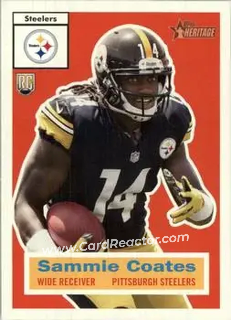2015 Topps Heritage #12 - Sammie Coates - Pittsburgh Steelers - Front