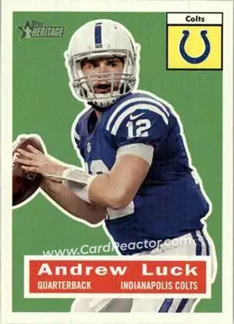 2015 Topps Heritage #15 - Andrew Luck - Indianapolis Colts - Front