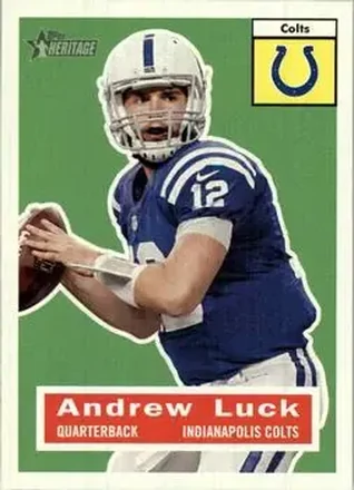 2015 Topps Heritage #15 - Andrew Luck - Indianapolis Colts