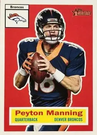 2015 Topps Heritage #20 - Peyton Manning - Denver Broncos