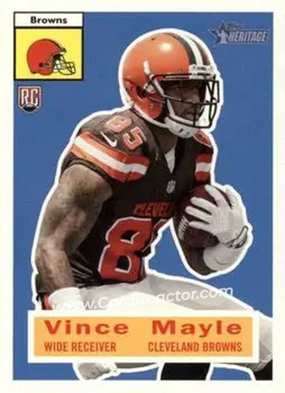 2015 Topps Heritage #22 - Vince Mayle - Cleveland Browns