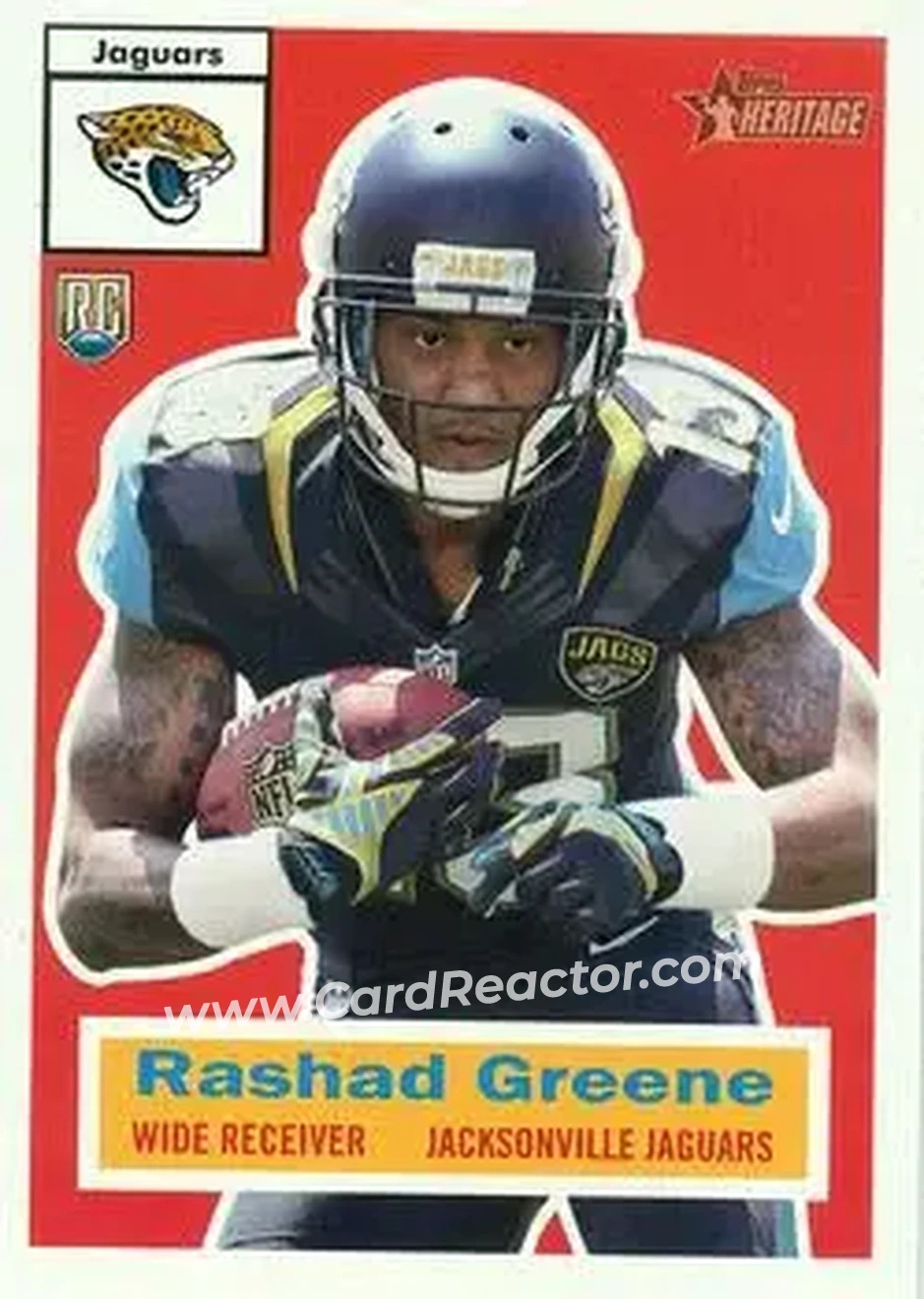 2015 Topps Heritage #24 - Rashad Greene - Jacksonville Jaguars