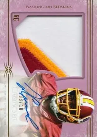 2015 Topps Definitive Collection - Blue (Pink) #DC-33 - Jamison Crowder - Washington Redskins