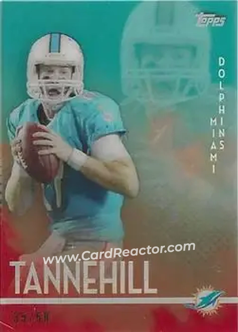 2015 Topps High Tek - Low-Tek Diffractors #LTD-RT - Ryan Tannehill - Miami Dolphins - Front