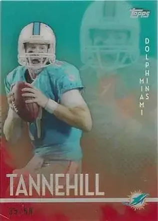 2015 Topps High Tek - Low-Tek Diffractors #LTD-RT - Ryan Tannehill - Miami Dolphins