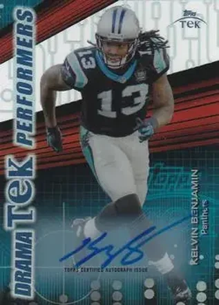 2015 Topps High Tek - Drama Tek Performers Autographs #DTP-KB - Kelvin Benjamin - Carolina Panthers
