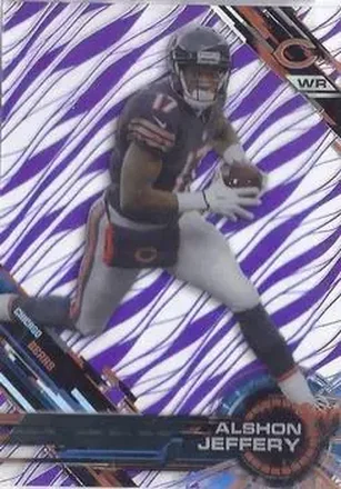 2015 Topps High Tek - Purple Rainbow Diffractors #23 - Alshon Jeffery - Chicago Bears