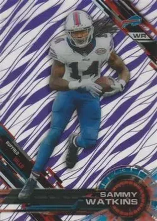 2015 Topps High Tek - Purple Rainbow Diffractors #33 - Sammy Watkins - Buffalo Bills