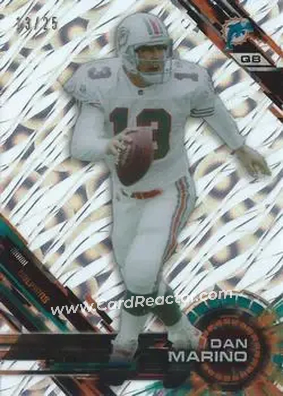 2015 Topps High Tek - Clouds Diffractors #6 - Dan Marino - Miami Dolphins - Front 2015 Topps High Tek - Clouds Diffractors #6 - Dan Marino - Miami Dolphins - Front