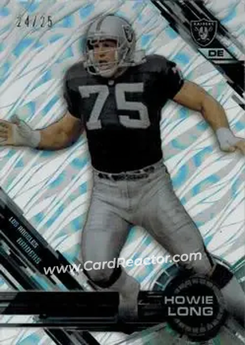 2015 Topps High Tek - Clouds Diffractors #17 - Howie Long - Los Angeles Raiders - Front 2015 Topps High Tek - Clouds Diffractors #17 - Howie Long - Los Angeles Raiders - Front