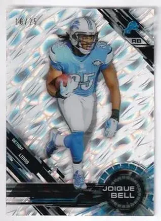 2015 Topps High Tek - Clouds Diffractors #22 - Joique Bell - Detroit Lions