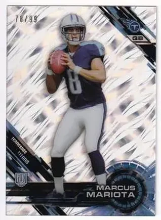 2015 Topps High Tek - Confetti Diffractors #8 - Marcus Mariota - Tennessee Titans
